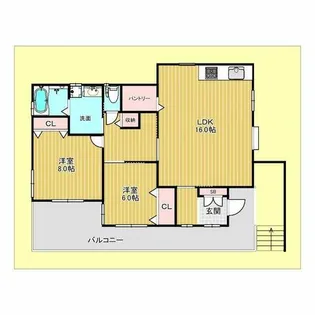 大阪府箕面市小野原西1丁目【一戸建】の間取り