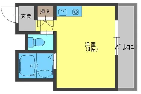 ドーミー・オノ【3階】の間取り