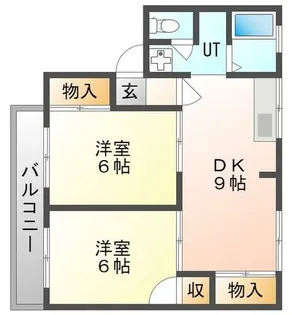 K.メゾン・シャルマン【1階】の間取り