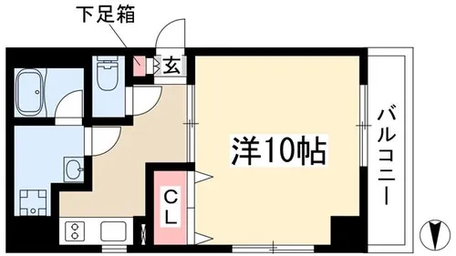 ハイトピア瑞穂【906号室】の間取り