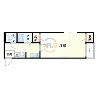 cozy千代崎【3階】の間取り