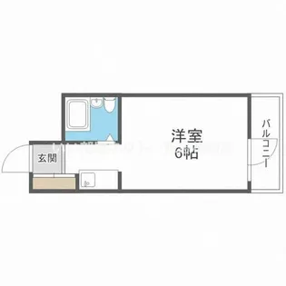 グルパ十三【6階】の間取り