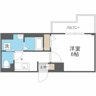 Dimus新大阪【10階】の間取り