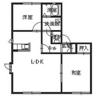 ディアス三木【2階】の間取り