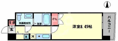 REMA.SION KITA(リマジオンキタ)【2階】の間取り