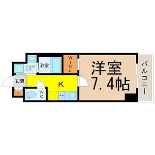 プレイズシード名古屋亀島【8階】の間取り