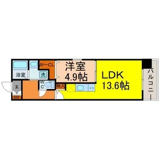 THE BRICKS(ザ ブリックス)【2階】の間取り