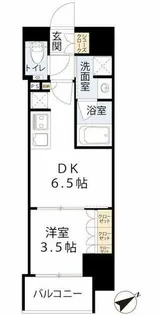 ザ・パークハビオ都島テラス【10階】の間取り