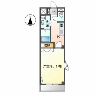 シエル・K【2階】の間取り