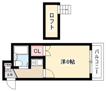 レオパレス21中村公園第3【1階】の間取り