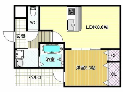 アイ・パレスⅠ番館【2階】の間取り