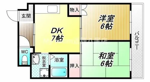ヴァンベール【3階】の間取り