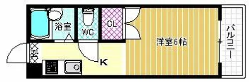 エスパシオ【3階】の間取り