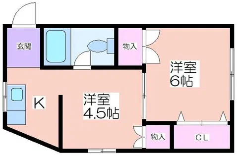 道頓堀プラザ【5階】の間取り