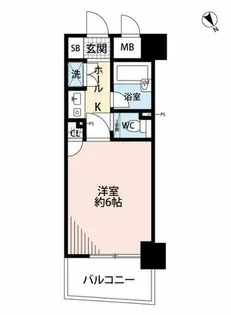 ダイナコート久留米レジックス【5階】の間取り