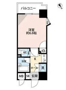 ダイナコート久留米レジックス【8階】の間取り