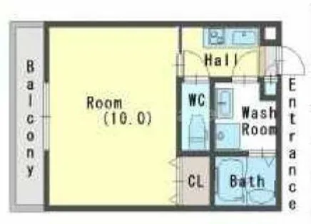 ヴィラス三島【3階】の間取り