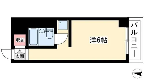 ステップ21【A-5号室】の間取り
