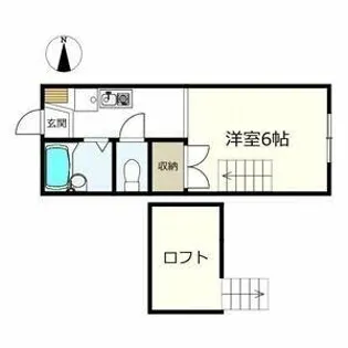 エルドラド【102号室】の間取り