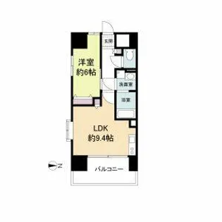 La Douceur山王【815号室】の間取り