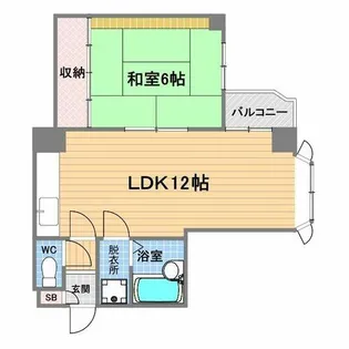 スリージェ甲子園口Ⅰ【3階】の間取り