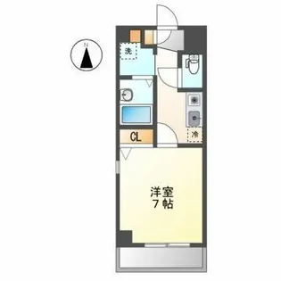 ポーロニア柳原【1階】の間取り