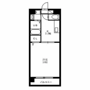 カサグランデ新栄【1階】の間取り