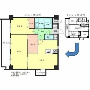 ソフィアメゾン【1階】の間取り