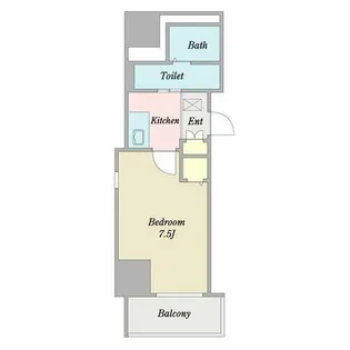 アルテミス平和【10階】の間取り