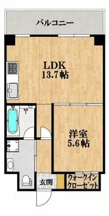ヴェヌスタ御舟【2階】の間取り