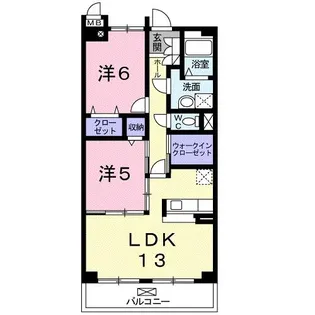 TKエレガンテ【2階】の間取り