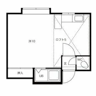 シティーシャトー【3階】の間取り