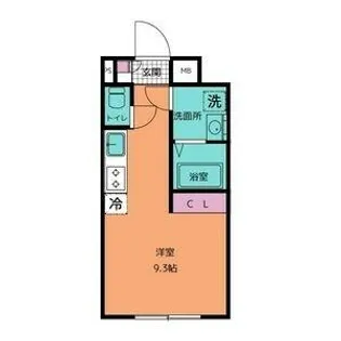 グランイニシオ徳川【3階】の間取り