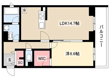 AVANCE ISSHA【3階】の間取り