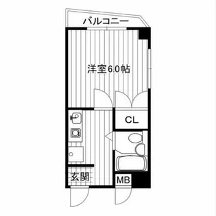 サクセス本多聞【3階】の間取り