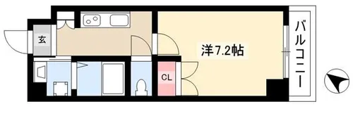 イースタンヒルズ一社【405号室】の間取り