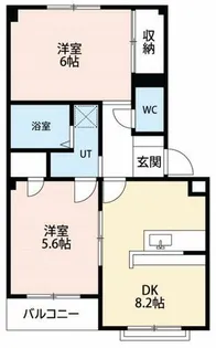 サンコーポラス【1階】の間取り