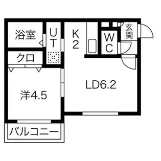 オルフィーク【3階】の間取り