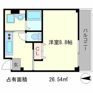 アールメゾン【1階】の間取り