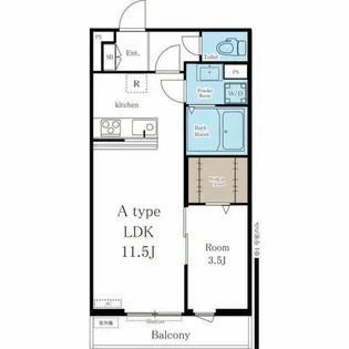 リブリ・ふたかみ【2階】の間取り