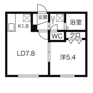 アポロン【403号室】の間取り