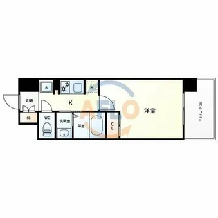 アービングNeo平野駅前【7階】の間取り