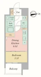 ブランシエスタ森ノ宮【4階】の間取り