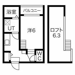 吹上パークタワー31F【101号室】の間取り