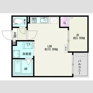 Jack daikoⅠ【1階】の間取り