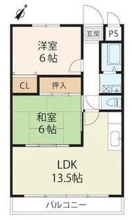 クレベール【3階】の間取り