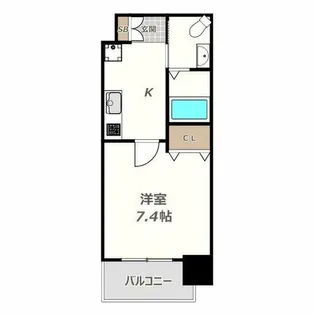 Marks昭和町【10階】の間取り