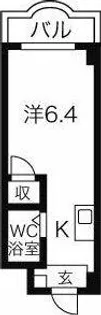 クレールショーワⅢ【4F号室】の間取り