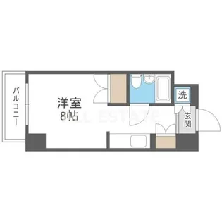 ライオンズマンション今里第3壱番館【9階】の間取り