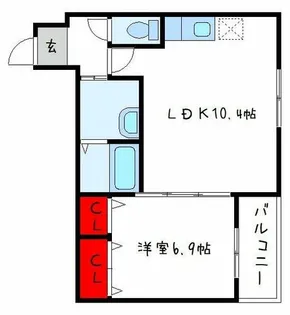 Saphir Tomo【1階】の間取り